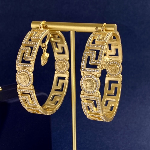 Replica Versace Earrings For Women #1053912 $42.00 USD for Wholesale