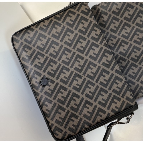 Replica Fendi AAA Man Messenger Bags #1054763 $122.00 USD for Wholesale