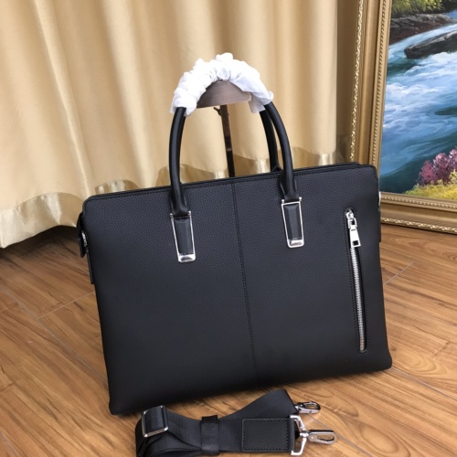 Replica Prada AAA Man Handbags #1054858 $130.00 USD for Wholesale