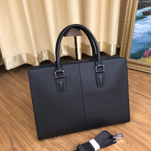 Replica Prada AAA Man Handbags #1054859 $130.00 USD for Wholesale