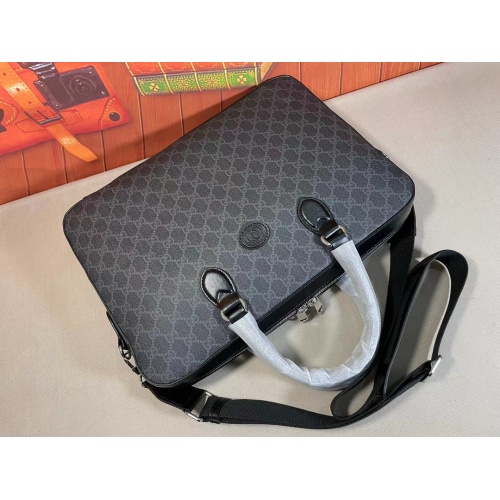 Replica Gucci AAA Man Handbags #1056770 $72.00 USD for Wholesale