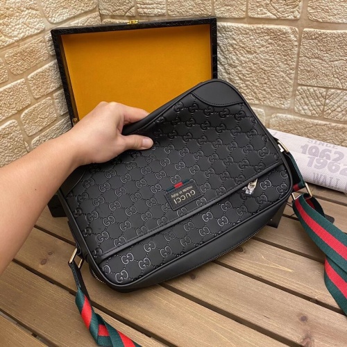 Replica Gucci AAA Man Messenger Bags #1056774 $88.00 USD for Wholesale