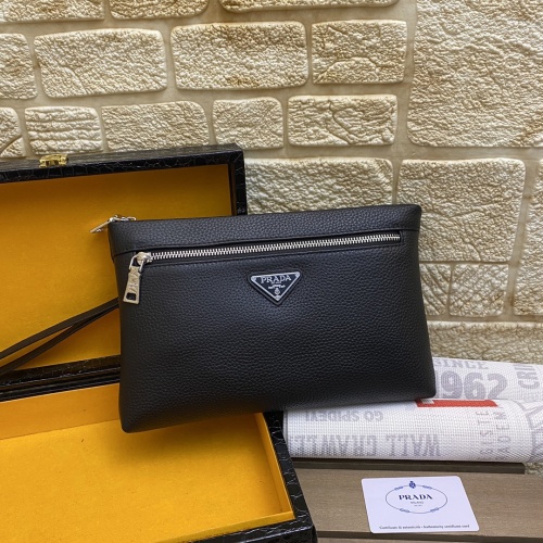 Prada AAA Man Wallets #1056904 $56.00 USD, Wholesale Replica Prada AAA Man Wallets