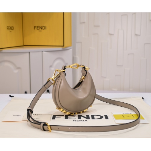 Replica Fendi AAA Quality Messenger Bags For Women #1057120 $92.00 USD for Wholesale