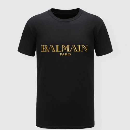 Balmain T-Shirts Short Sleeved For Men #1058266 $25.00 USD, Wholesale Replica Balmain T-Shirts