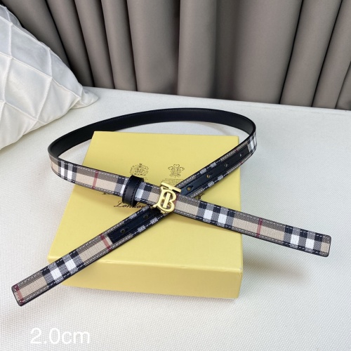 Burberry AAA Quality Belts For Women #1059122 $48.00 USD, Wholesale Replica Burberry AAA Quality Belts