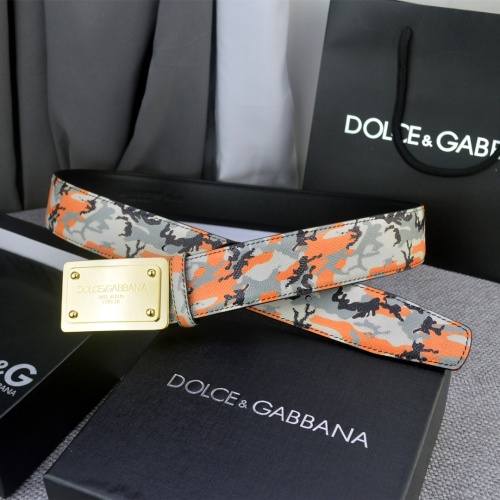 Replica Dolce & Gabbana D&G AAA Quality Belts For Men #1059249 $76.00 USD for Wholesale