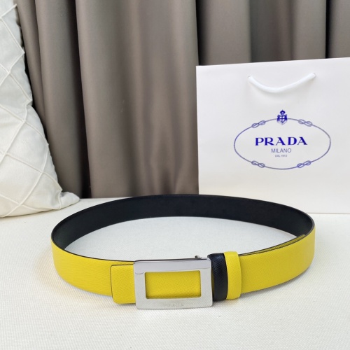 Prada AAA Quality Belts For Men #1059901 $60.00 USD, Wholesale Replica Prada AAA Quality Belts