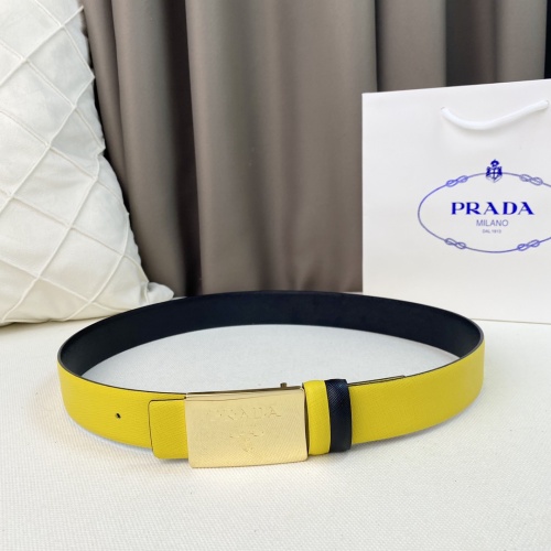 Prada AAA Quality Belts For Men #1059911 $60.00 USD, Wholesale Replica Prada AAA Quality Belts