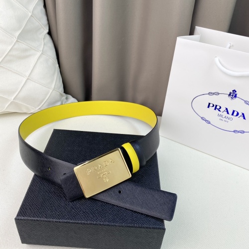 Replica Prada AAA Quality Belts For Men #1059911 $60.00 USD for Wholesale