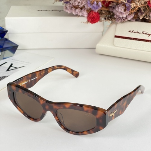 Salvatore Ferragamo AAA Quality Sunglasses #1062283 $60.00 USD, Wholesale Replica Salvatore Ferragamo AAA Quality Sunglasses