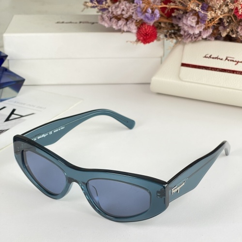 Salvatore Ferragamo AAA Quality Sunglasses #1062284 $60.00 USD, Wholesale Replica Salvatore Ferragamo AAA Quality Sunglasses