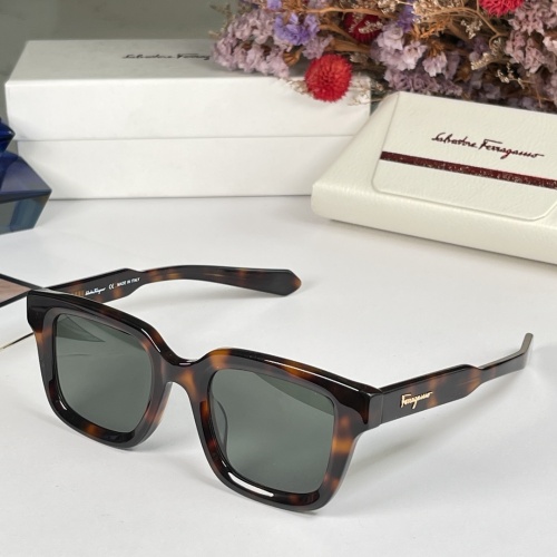 Salvatore Ferragamo AAA Quality Sunglasses #1062302 $64.00 USD, Wholesale Replica Salvatore Ferragamo AAA Quality Sunglasses