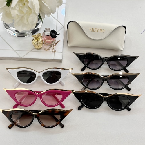 Replica Valentino AAA Quality Sunglasses #1062332 $64.00 USD for Wholesale