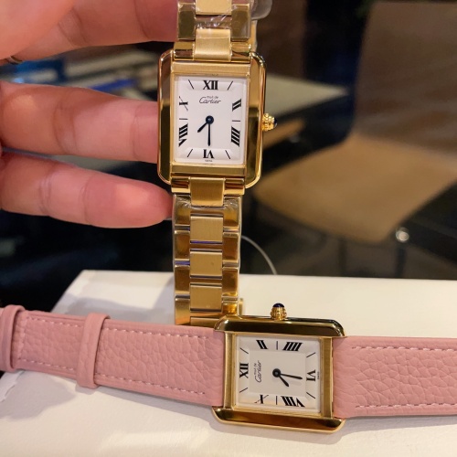 Cartier AAA Quality Watches For Women #1062732 $125.00 USD, Wholesale Replica Cartier AAA Quality Watches