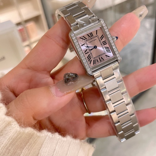 Cartier AAA Quality Watches For Women #1062735 $132.00 USD, Wholesale Replica Cartier AAA Quality Watches