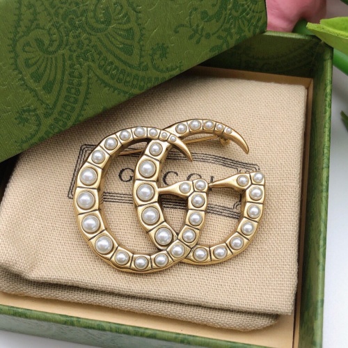 Replica Gucci Brooches For Women #1063085 $32.00 USD for Wholesale