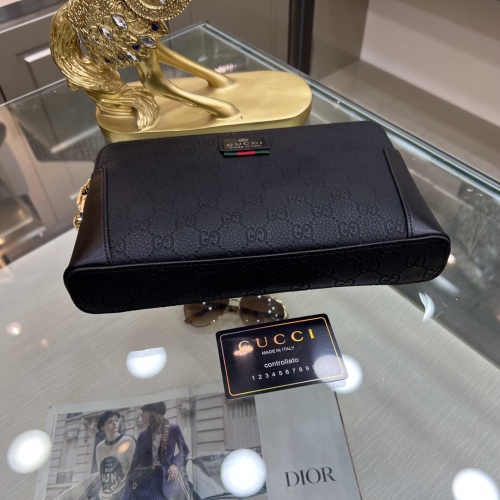 Replica Gucci AAA Man Wallets #1064240 $85.00 USD for Wholesale