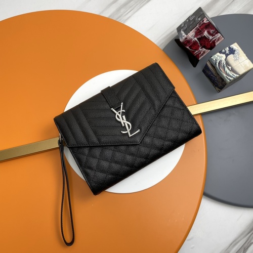 Yves Saint Laurent AAA Quality Wallets For Women #1064661 $125.00 USD, Wholesale Replica Yves Saint Laurent AAA Wallets