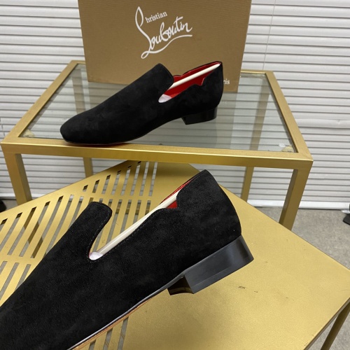 Replica Christian Louboutin Leather Shoes For Men #1065342 $85.00 USD for Wholesale