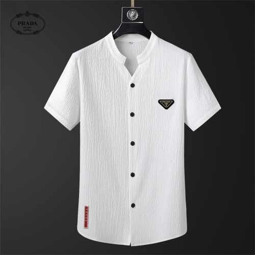 Replica Prada Tracksuits Short Sleeved For Men #1069487 $68.00 USD for Wholesale