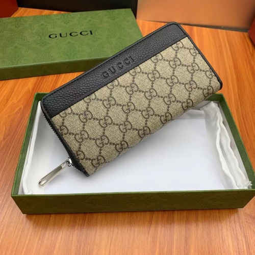 Replica Gucci AAA Man Wallets #1070353 $42.00 USD for Wholesale