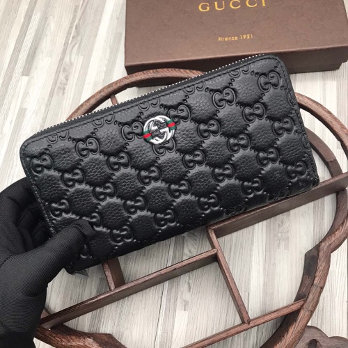 Gucci AAA Man Wallets #1070357 $45.00 USD, Wholesale Replica Gucci AAA Man Wallets