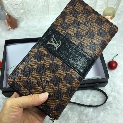 Replica Louis Vuitton AAA Man Wallets #1070373 $45.00 USD for Wholesale