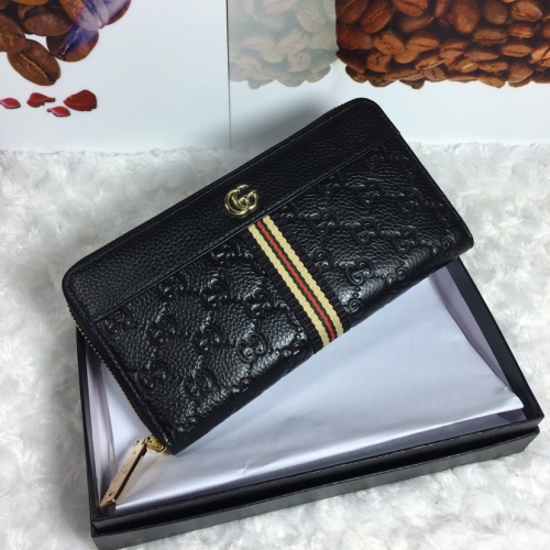 Gucci AAA Man Wallets #1070376 $45.00 USD, Wholesale Replica Gucci AAA Man Wallets