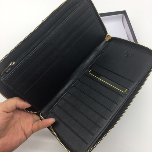 Replica Gucci AAA Man Wallets #1070377 $45.00 USD for Wholesale