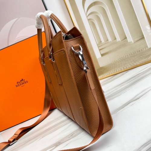 Replica Hermes AAA Man Handbags #1070607 $150.00 USD for Wholesale