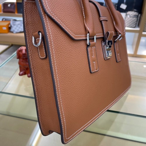 Replica Hermes AAA Man Handbags #1070609 $160.00 USD for Wholesale