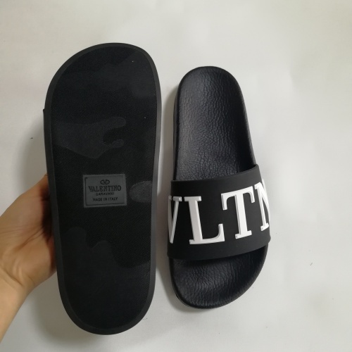 Replica Valentino Slippers For Men #1070906 $52.00 USD for Wholesale