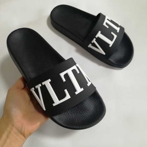 Replica Valentino Slippers For Men #1070906 $52.00 USD for Wholesale