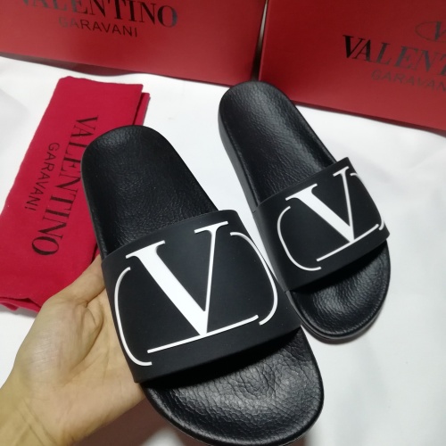 Replica Valentino Slippers For Men #1070908 $52.00 USD for Wholesale