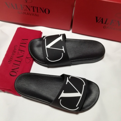 Replica Valentino Slippers For Men #1070908 $52.00 USD for Wholesale