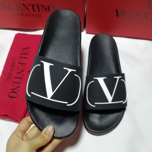 Replica Valentino Slippers For Men #1070908 $52.00 USD for Wholesale