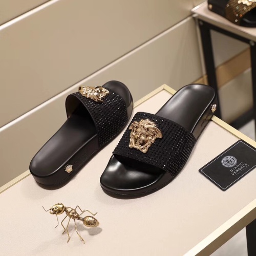 Versace Slippers For Women #1070921 $48.00 USD, Wholesale Replica Versace Slippers