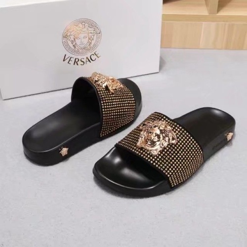 Versace Slippers For Women #1070922 $48.00 USD, Wholesale Replica Versace Slippers