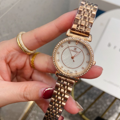 Replica Chanel Watches For Women #1071881 $29.00 USD for Wholesale