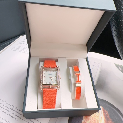 Replica Hermes Watches For Women #1071914 $40.00 USD for Wholesale