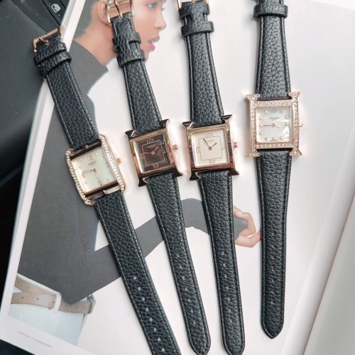 Replica Hermes Watches For Women #1071917 $40.00 USD for Wholesale