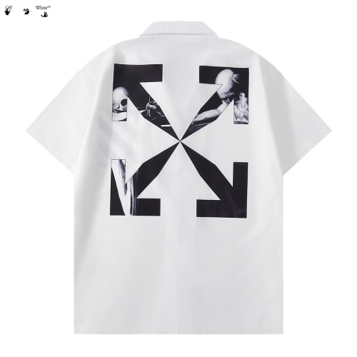 Off-White Shirts Short Sleeved For Men #1073145 $36.00 USD, Wholesale Replica Off-White Shirts