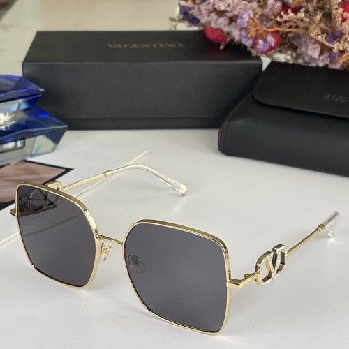 Valentino AAA Quality Sunglasses #1074176 $64.00 USD, Wholesale Replica Valentino AAA Quality Sunglasses