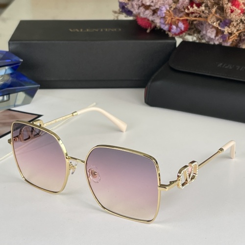 Valentino AAA Quality Sunglasses #1074180 $64.00 USD, Wholesale Replica Valentino AAA Quality Sunglasses