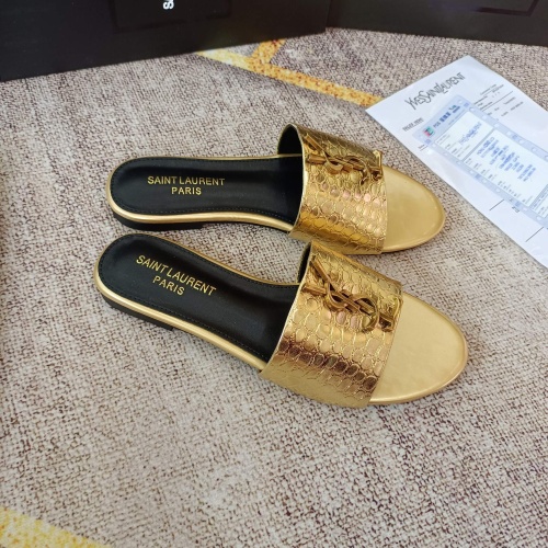 Replica Yves Saint Laurent YSL Slippers For Women #1075080 $52.00 USD for Wholesale