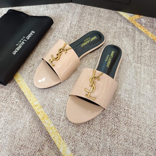 Replica Yves Saint Laurent YSL Slippers For Women #1075085 $52.00 USD for Wholesale