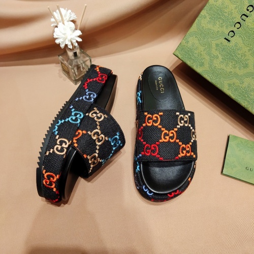 Gucci Slippers For Women #1075123 $52.00 USD, Wholesale Replica Gucci Slippers