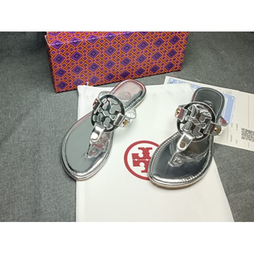 Replica Tory Burch TB Slippers For Women #1075184 $45.00 USD for Wholesale