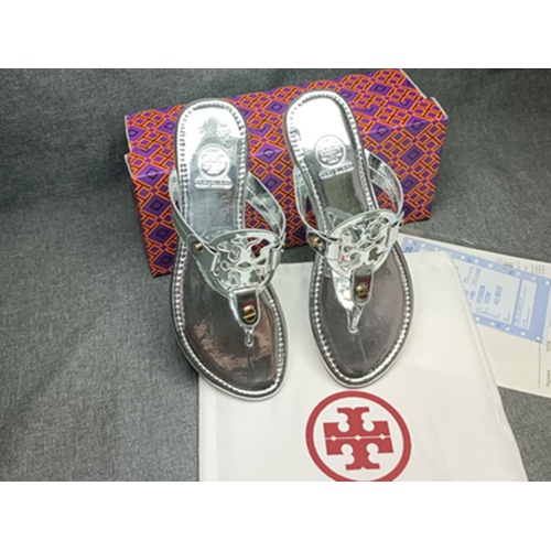 Replica Tory Burch TB Slippers For Women #1075184 $45.00 USD for Wholesale